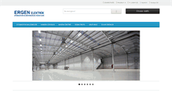 Desktop Screenshot of ergenelektrik.com